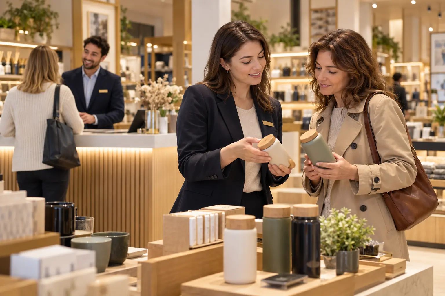 Accueil, vente et service client en point de vente