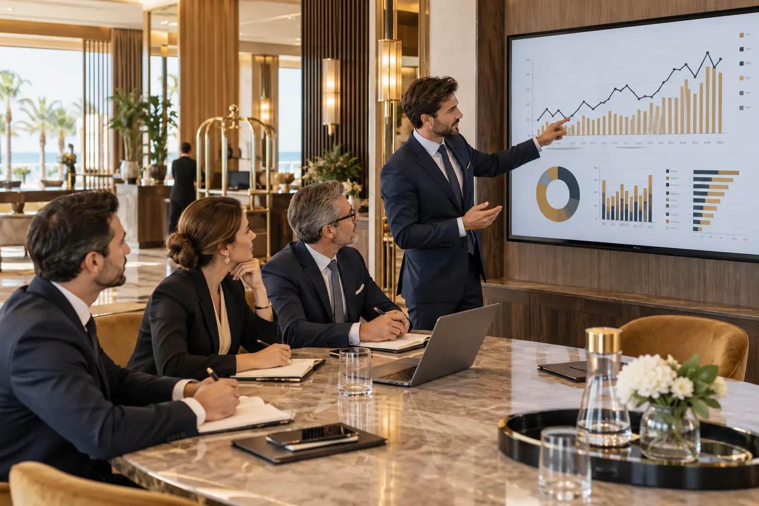 Canaux de réservation, tarification et revenue management
