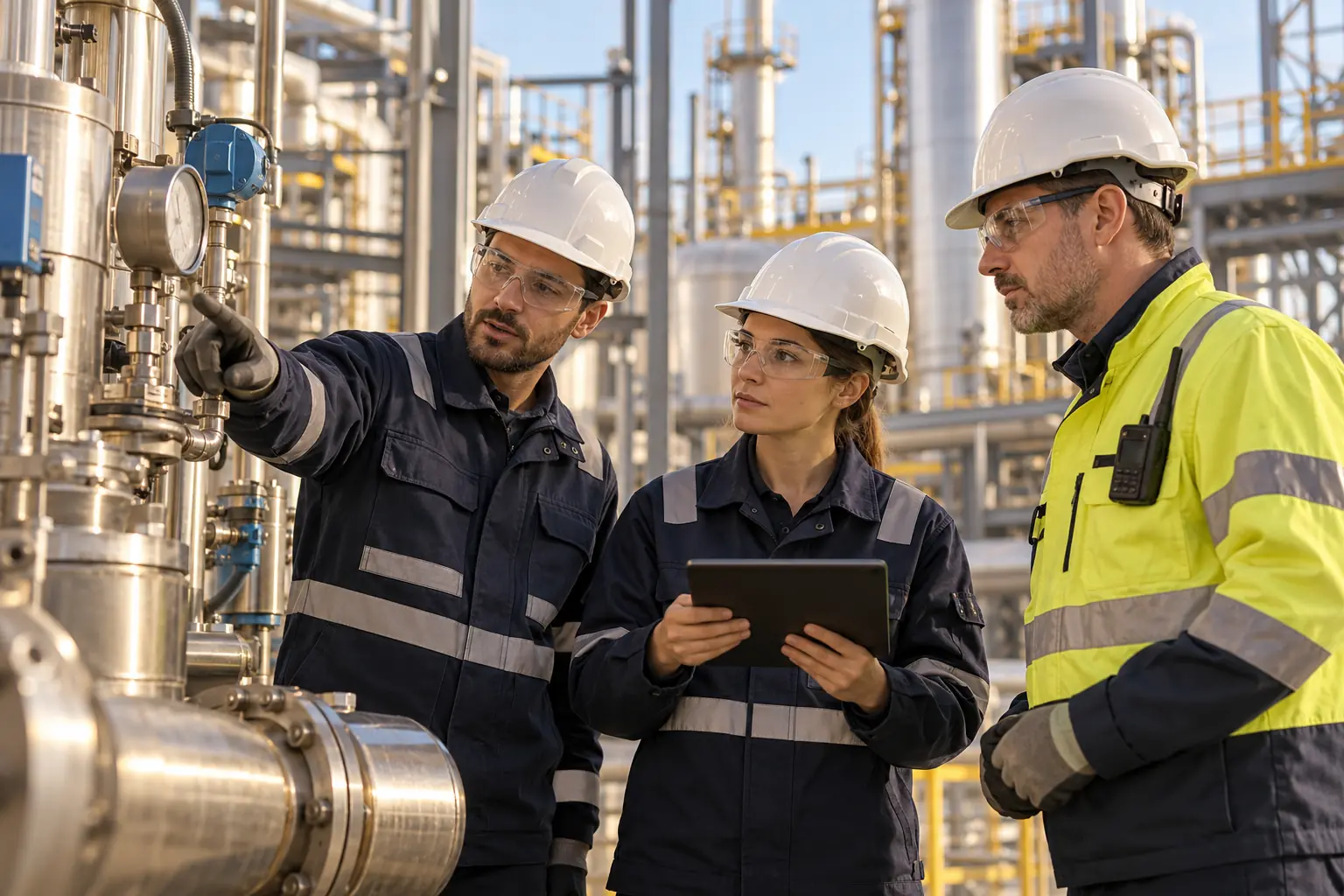Chimie industrielle, procédés et sécurité