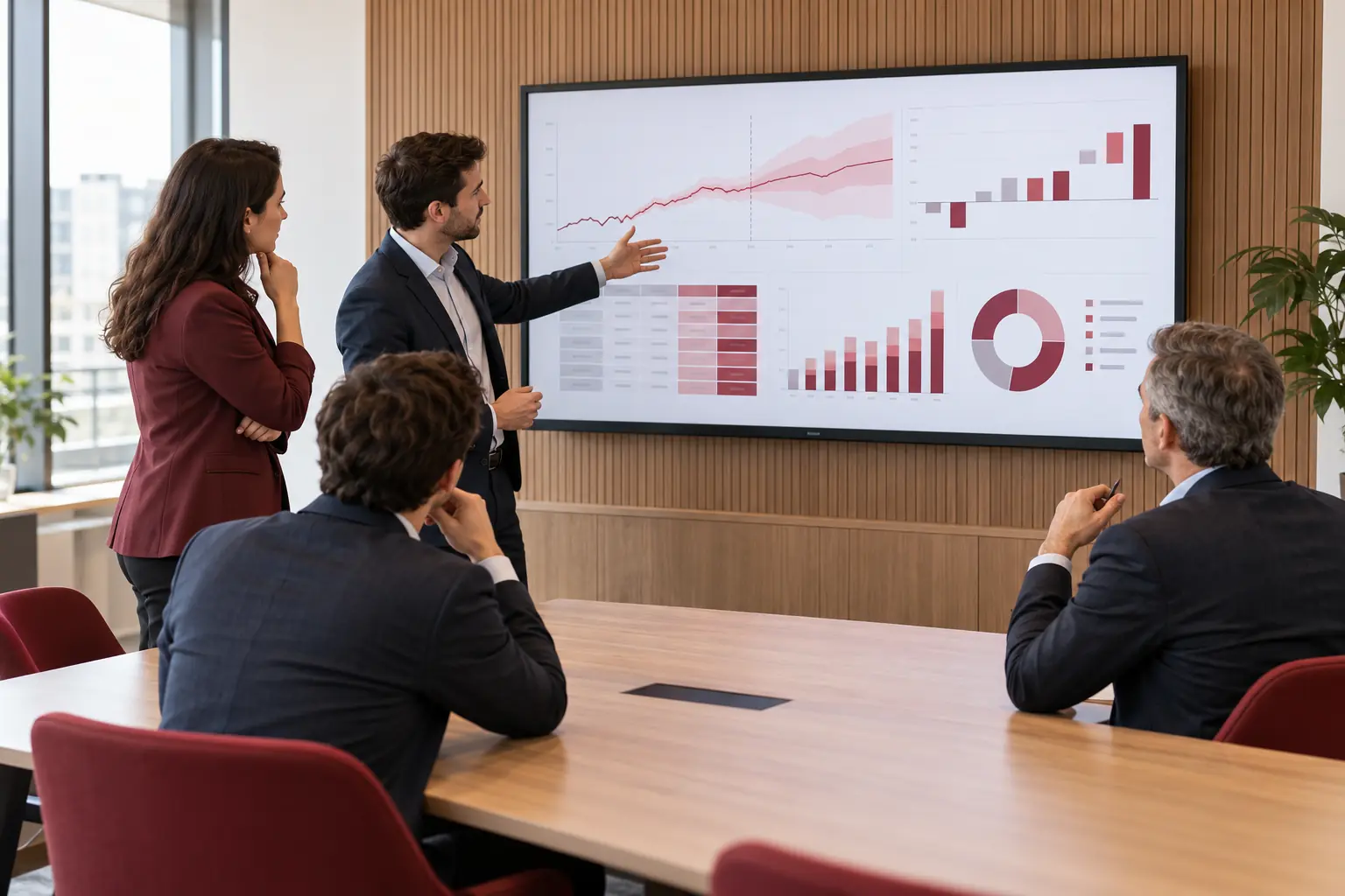 Data, reporting et modélisation financière