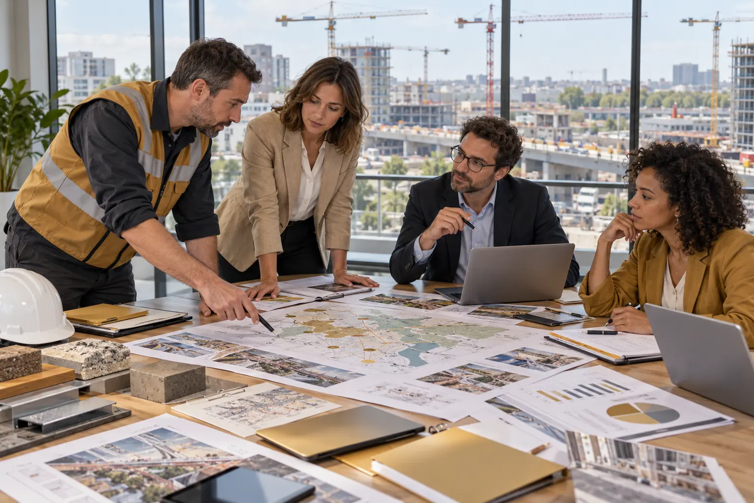 Écosystème et économie du BTP, construction et génie civil