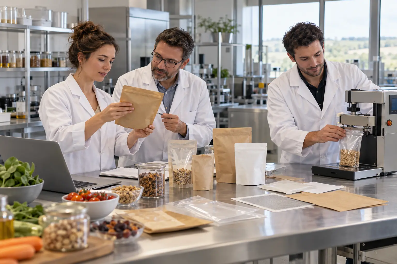 Emballages alimentaires : conception et matériaux