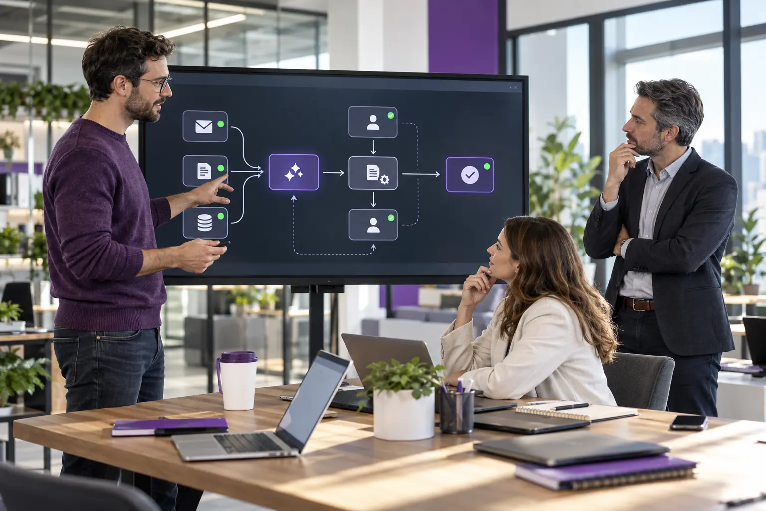IA agentique et automatisation intelligente