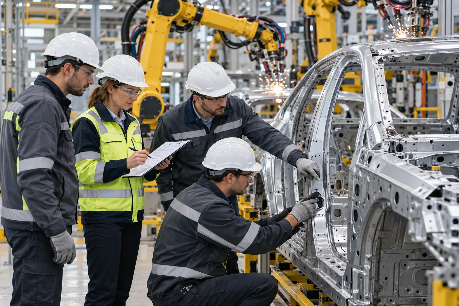 Industrialisation et pilotage des ateliers automobiles