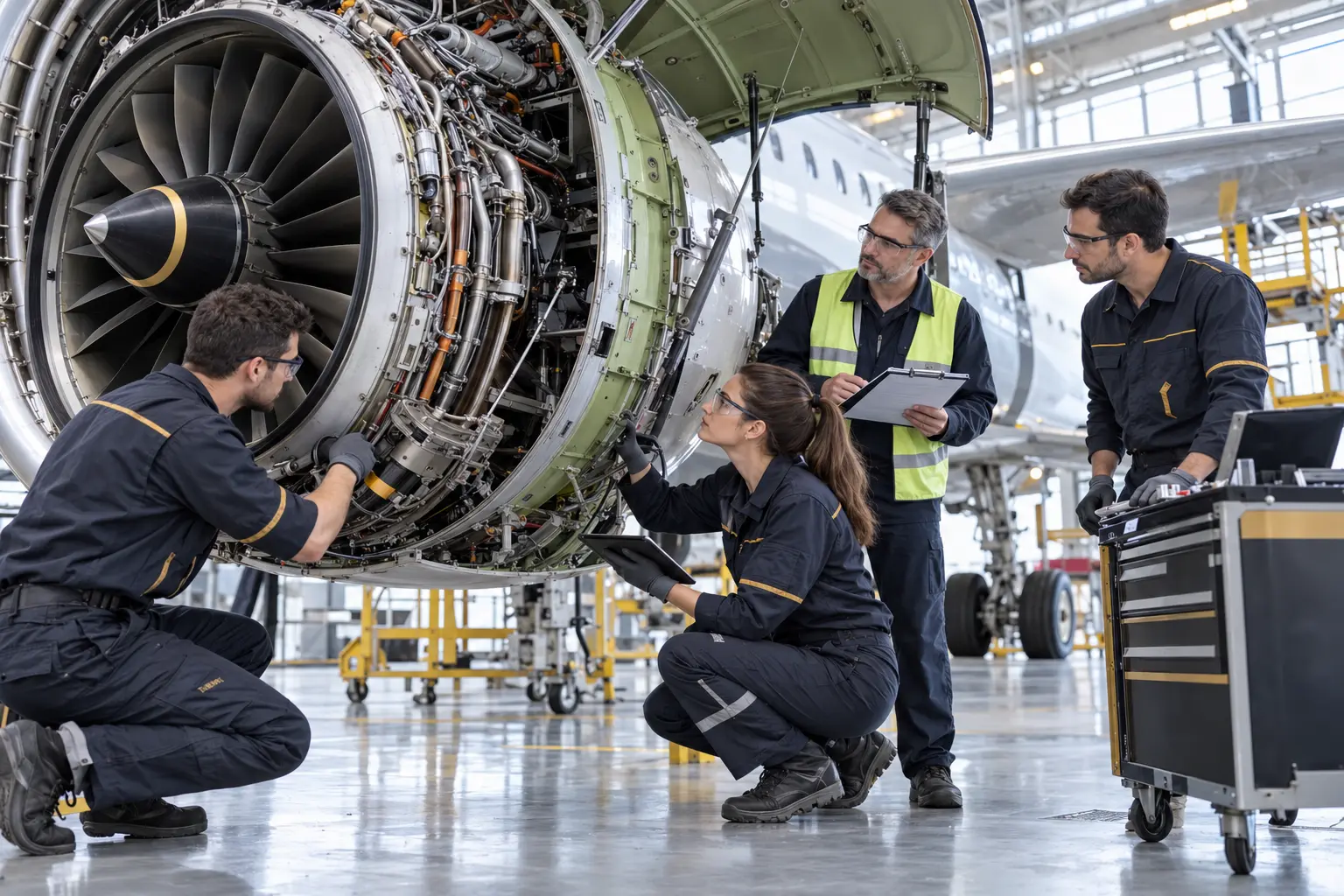 Industrialisation, qualité et maintenance aérospatiales