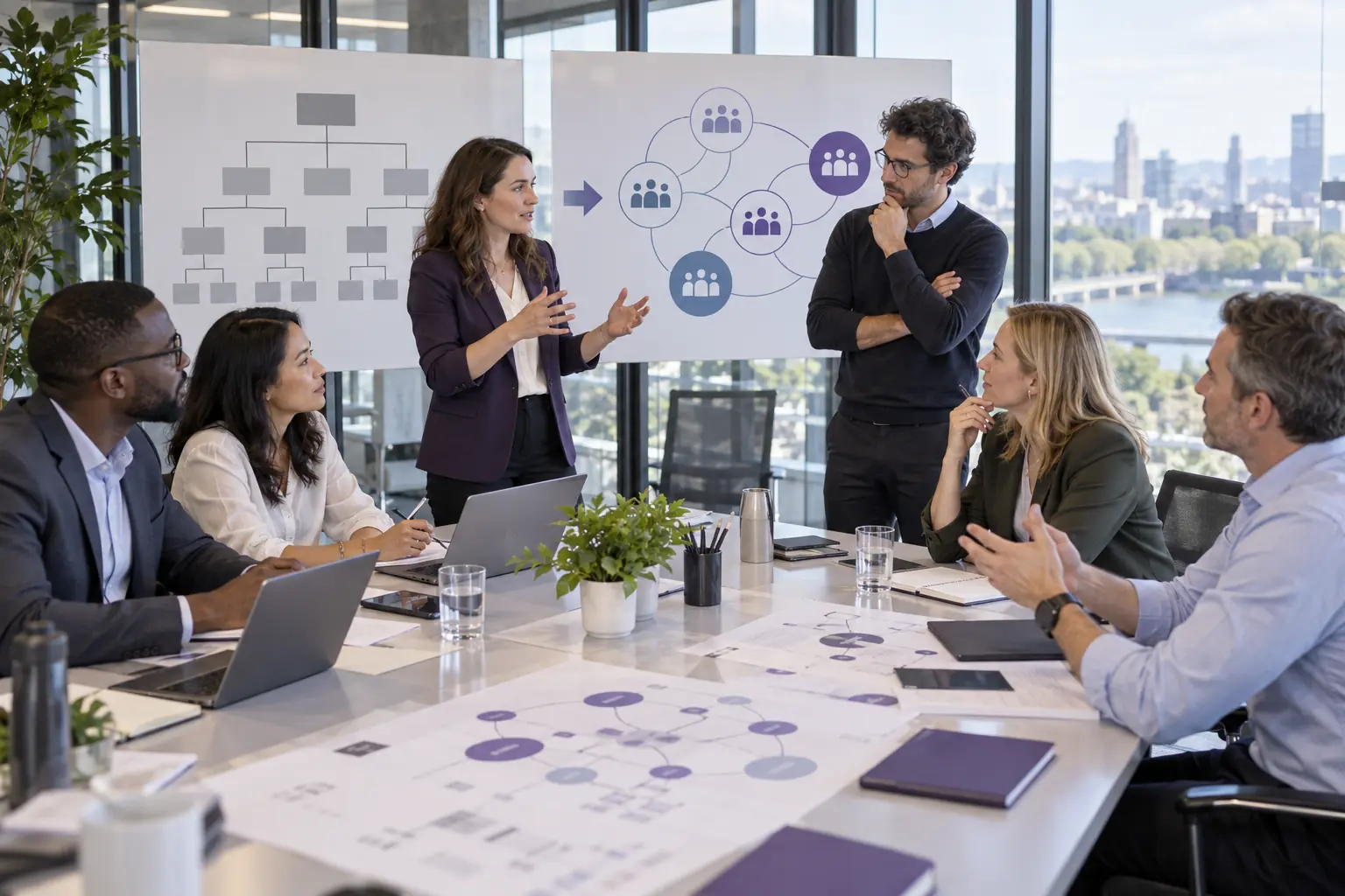 Leadership et dynamique d'équipe projet
