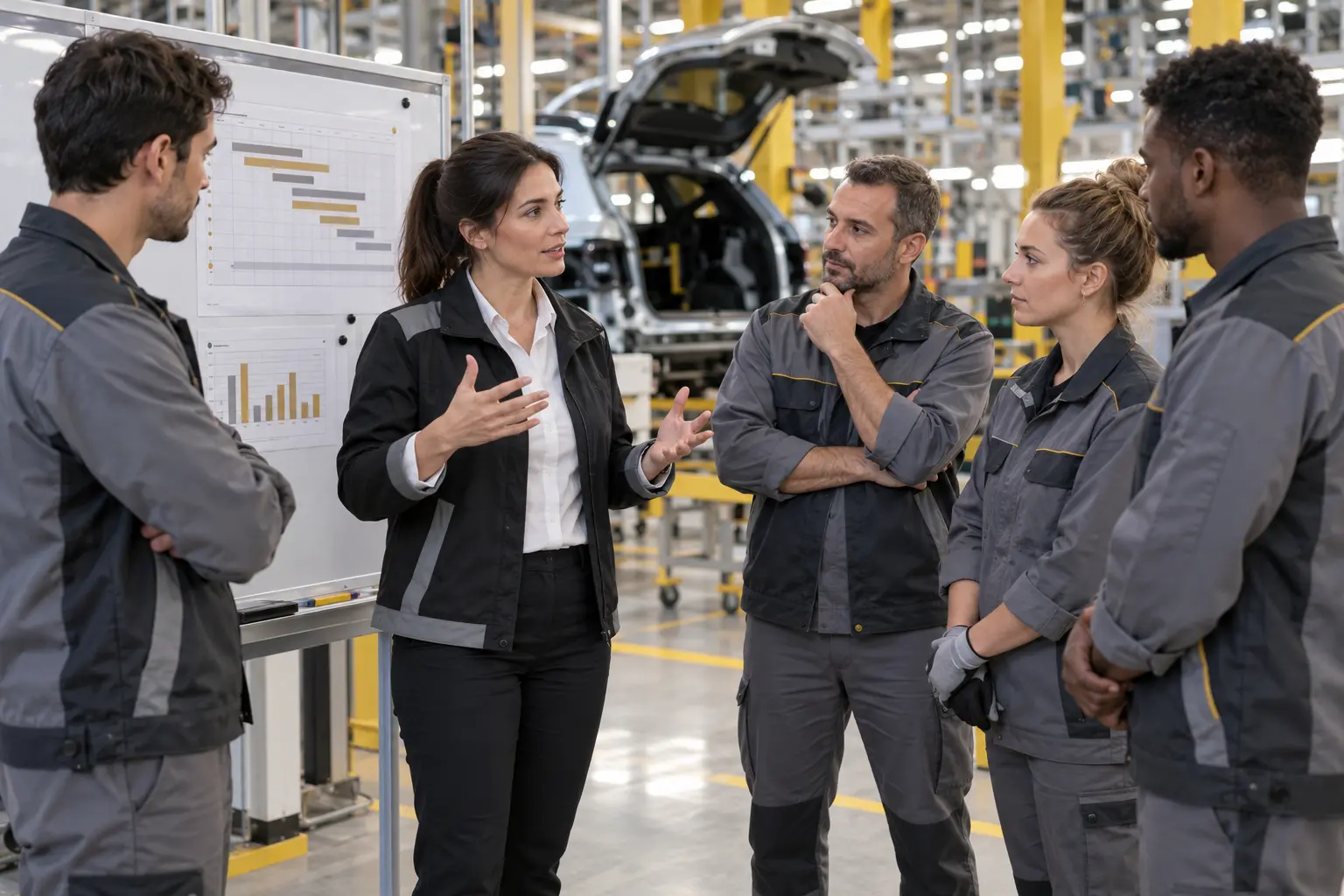 Management des équipes et compétences automobiles
