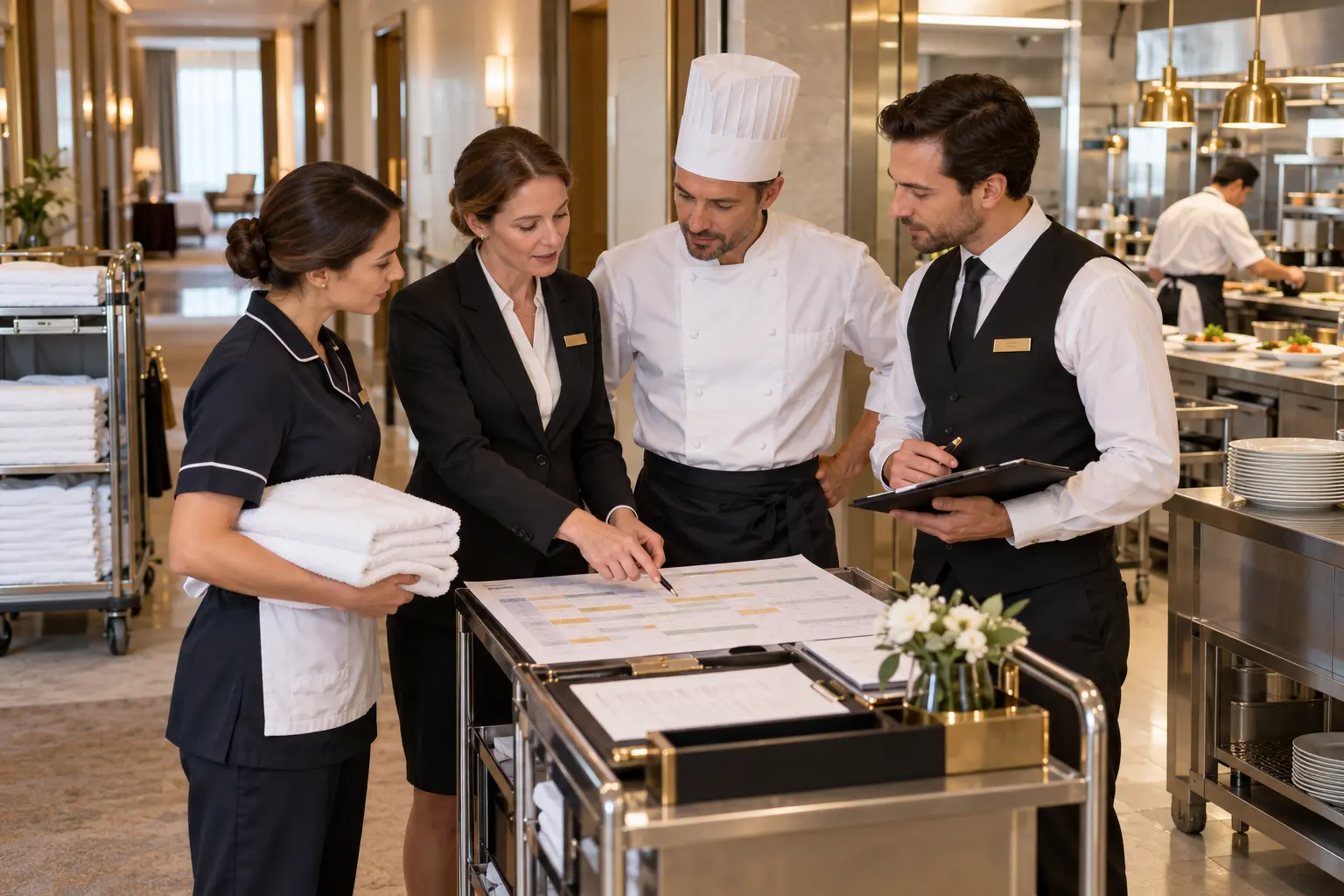 Organisation des services d’hébergement et de restauration