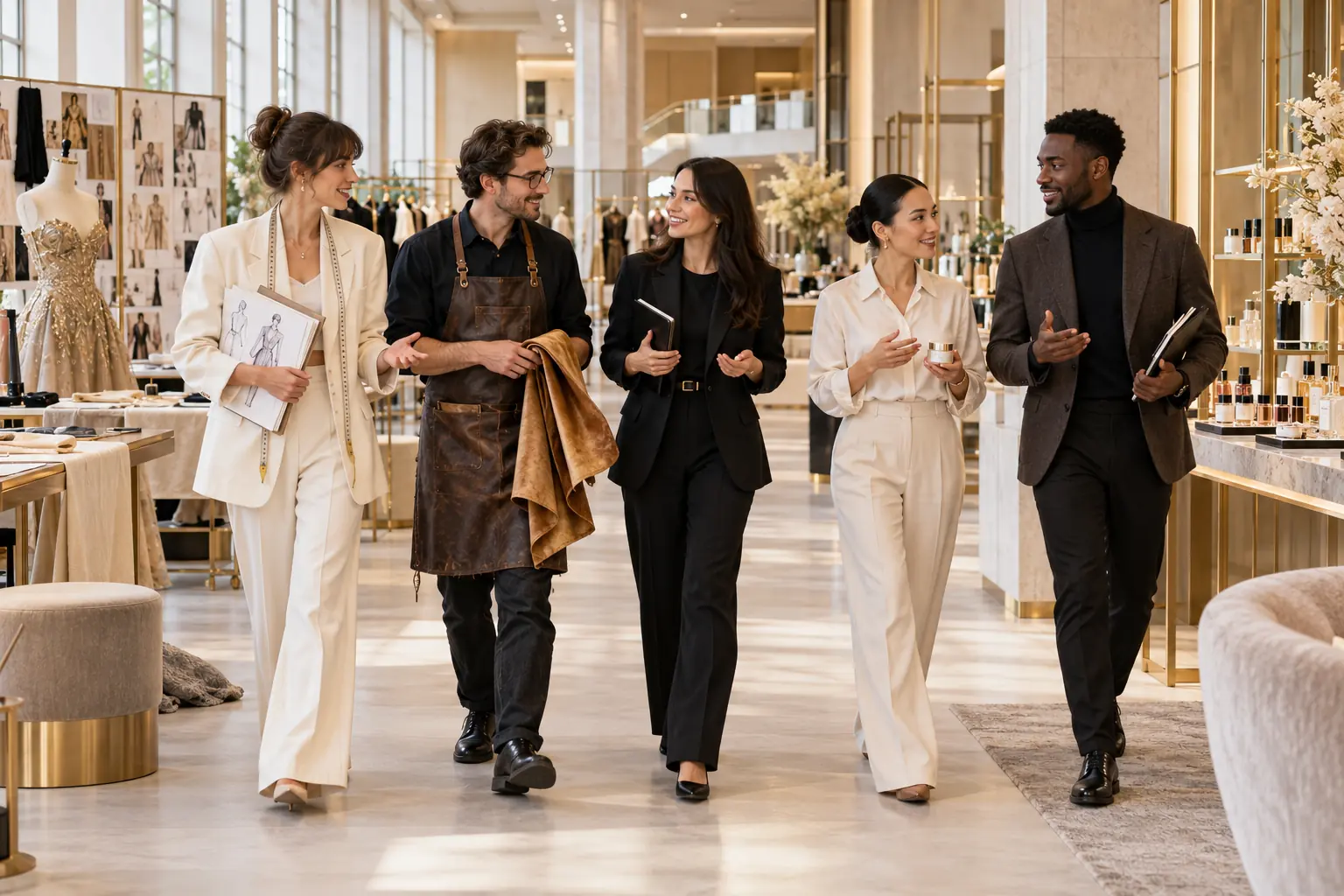 Parcours métiers du luxe, mode et beauté