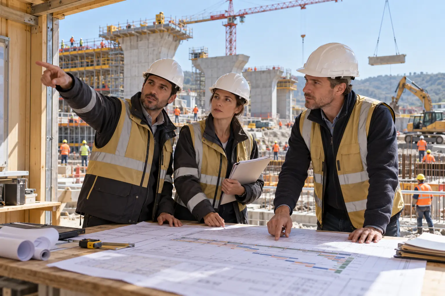 Planification et coordination opérationnelle des chantiers