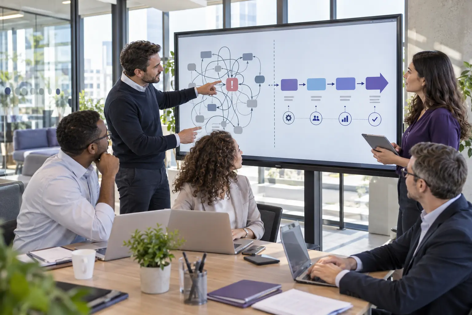 Processus, organisation et méthodes