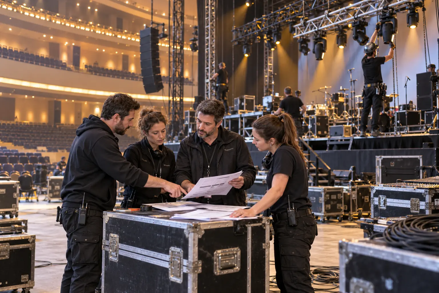 Production et exploitation des équipements culturels