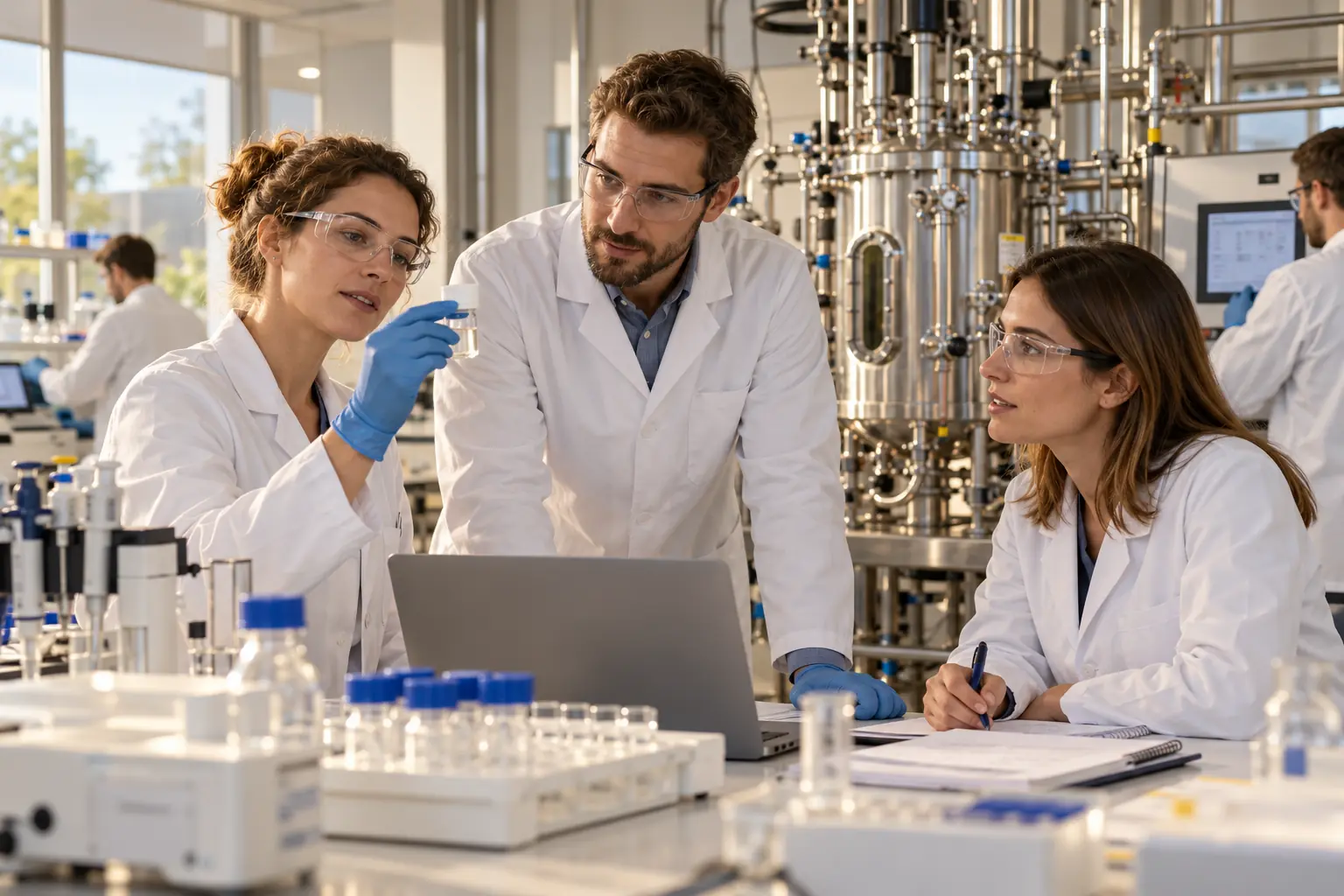 R&D, développement CMC et transfert de technologie