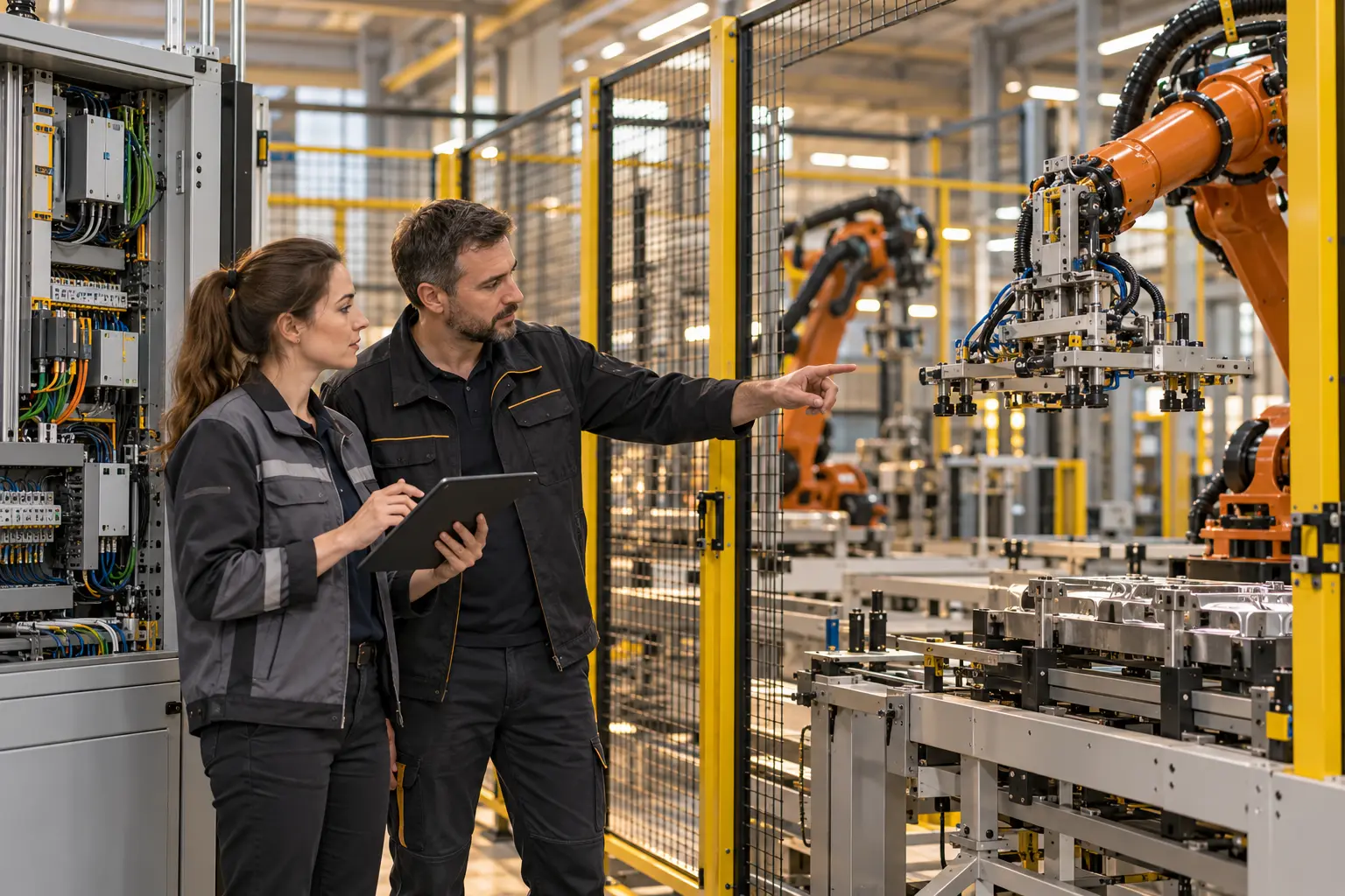 Robots, automatismes et systèmes de production