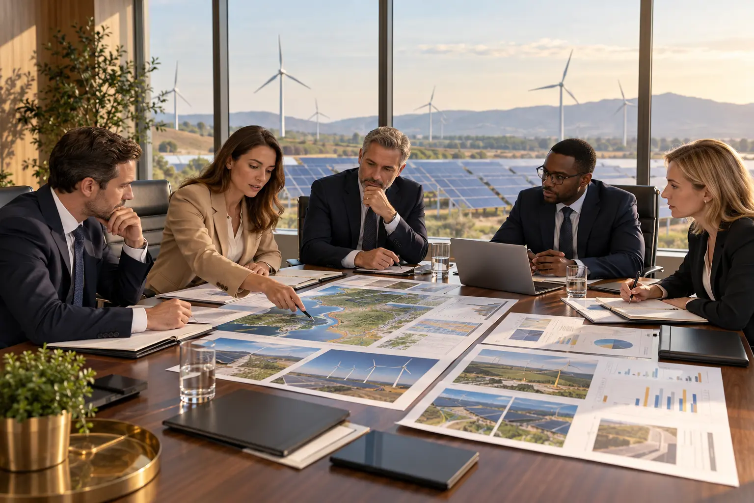 Stratégie de portefeuille et investissements énergétiques