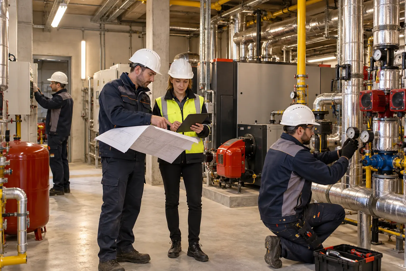 Travaux, maintenance et exploitation technique immobilière