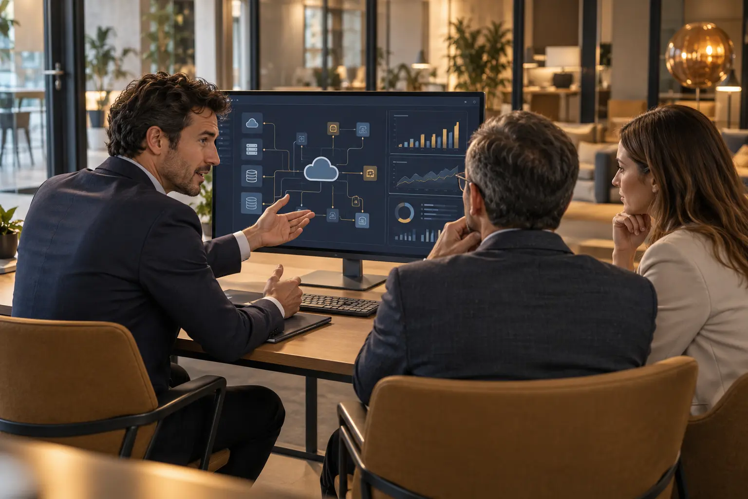Vente B2B et comptes clients technologiques